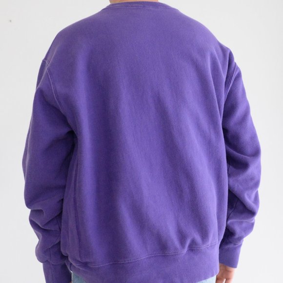 Vintage Champion Purple Reverse Weave Crewneck Sweater Size XL - Picture 3 of 10